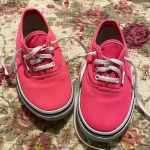 Girls Vans…. Size 11